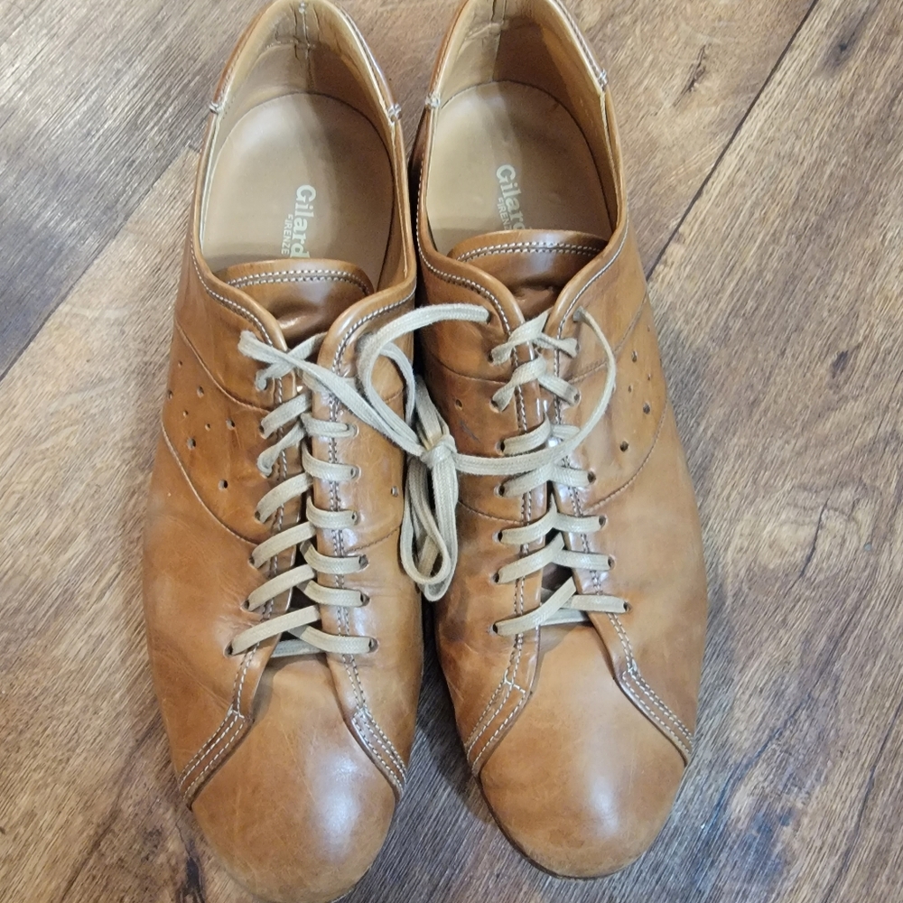 Gilardini brown leather shoes